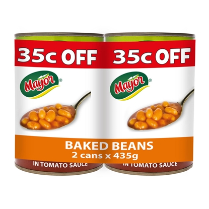 Picture of MAYOR B/BEANS 2X435GR SAVE 35C
